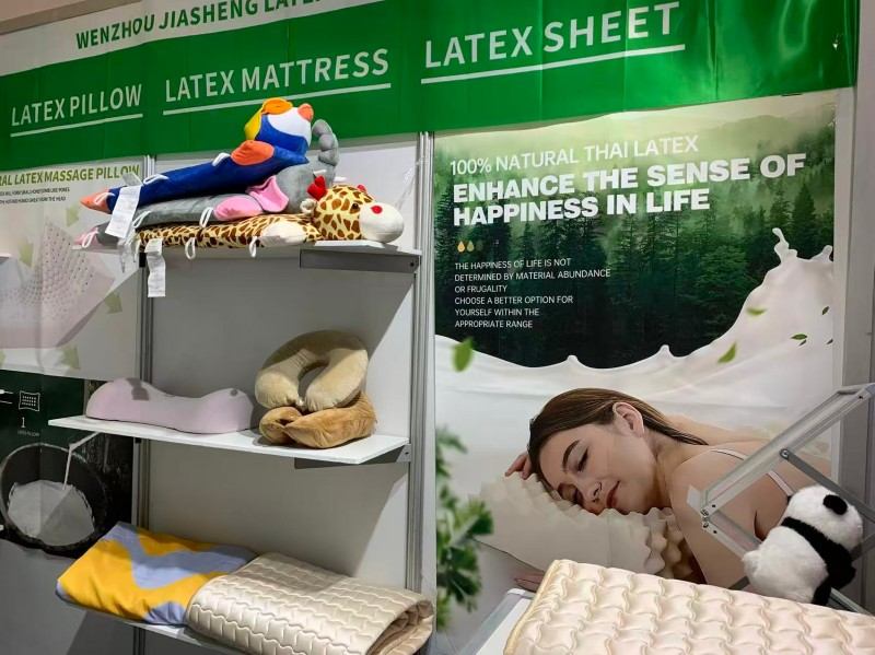 Wenzhou Jiasheng Latex Products Co., Ltd. เข้าร่วมงาน Sleep Expo Middle East 2025